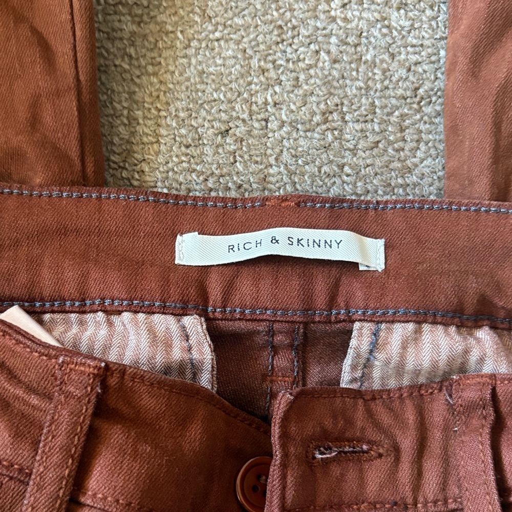 Rich & Skinny Brown Boot Cut Jeans